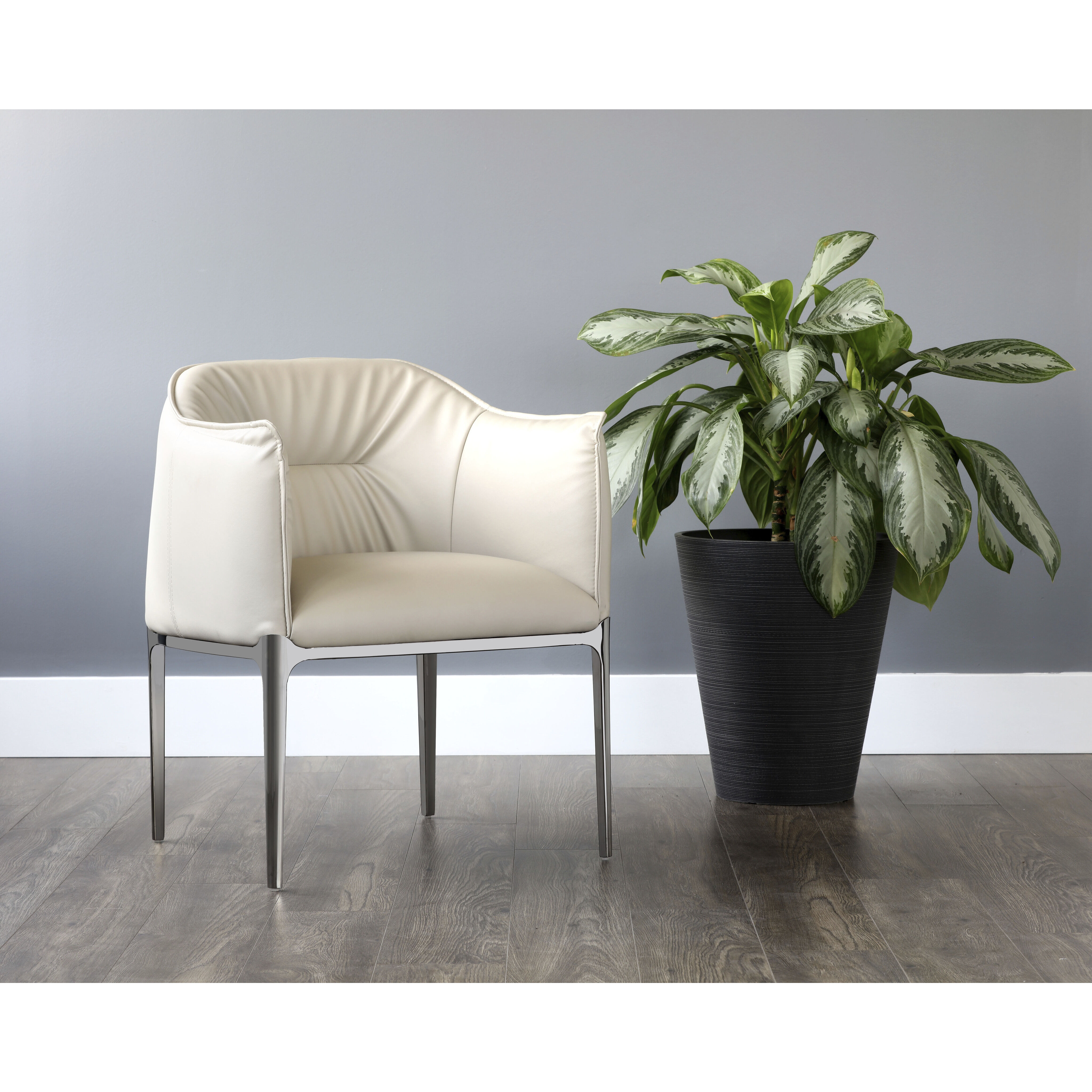 Jax Barely Beige Dining Armchair
